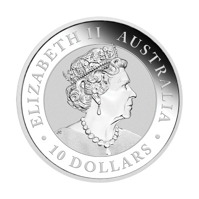 AUSTRALIE 10 Dollars Argent 10 Onces Kookaburra 2023