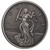GIBRALTAR 1 Livre Argent Antique 1 Once Lady Justice 2023 ⏰