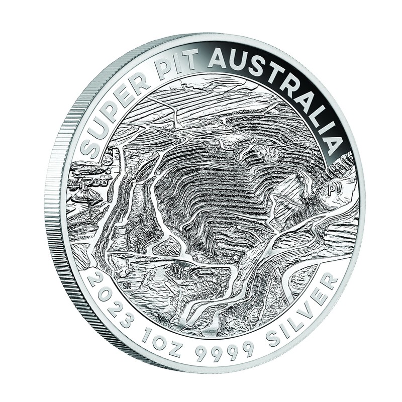 AUSTRALIE 1 Dollar Argent 1 Once Super Pit 2023