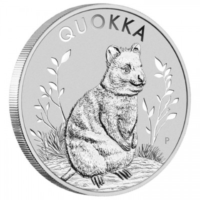 AUSTRALIE 1 Dollar Argent 1 Once Quokka 2023