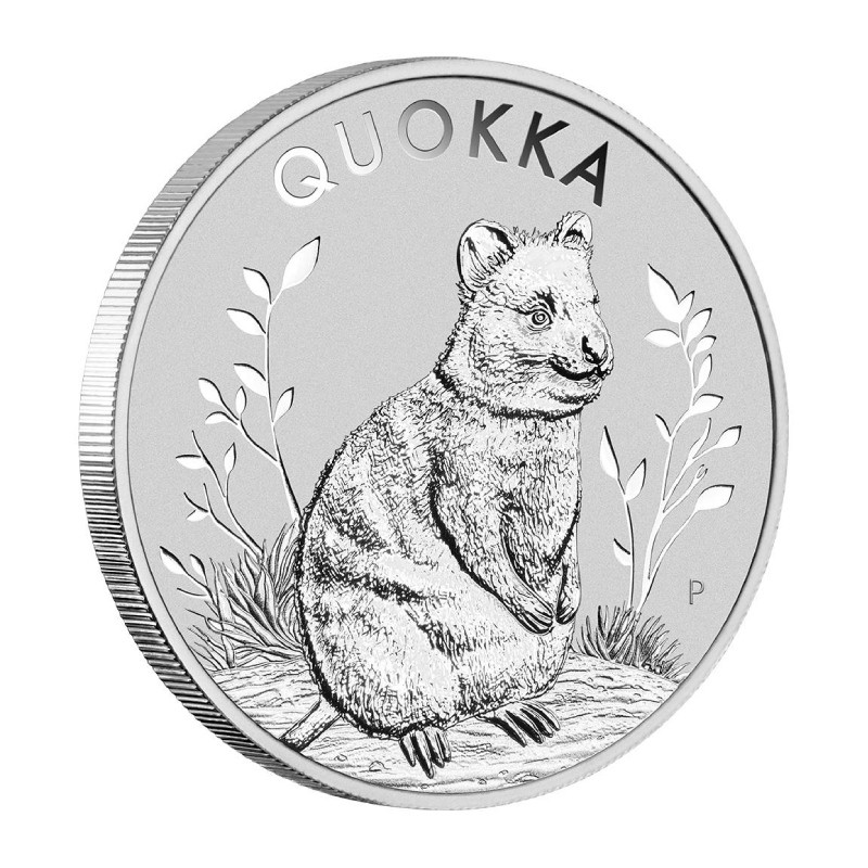 AUSTRALIE 1 Dollar Argent 1 Once Quokka 2023 ⏰