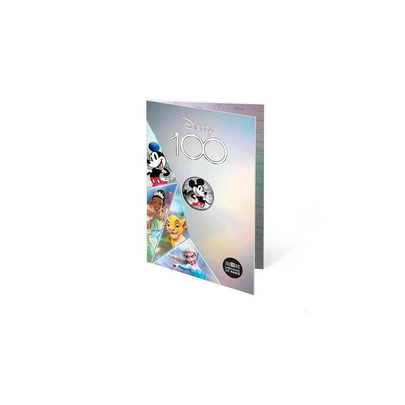 FRANCE 10 Euro Argent 100 Ans Disney 2023 ⏰