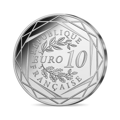 FRANCE 10 Euro Argent 100 Ans Disney 2023 ⏰