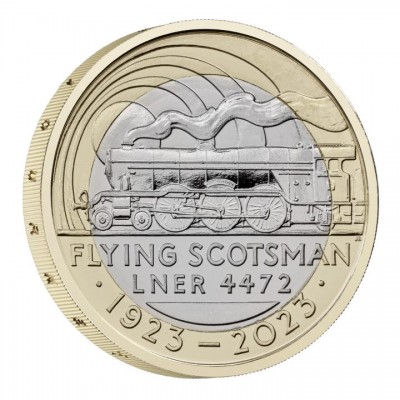 GRANDE BRETAGNE 2 Pounds Flying Scotsman 2023
