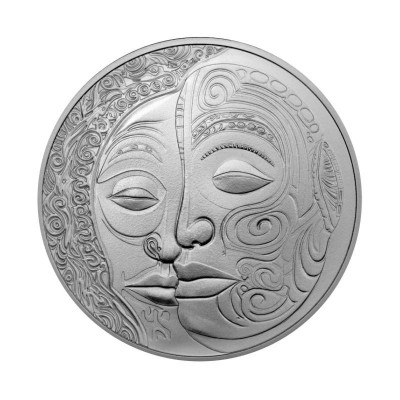 NIUE 2 Dollars Argent 1 Once Culture Maori 2023
