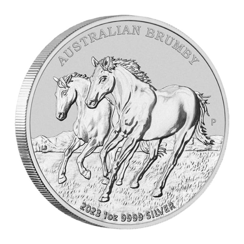 AUSTRALIE 1 Dollar Argent Brumby 2023 ⏰