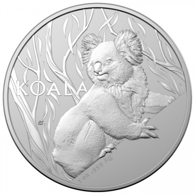 RAM AUSTRALIE 1 Dollar Argent 1 Once Koala 2024