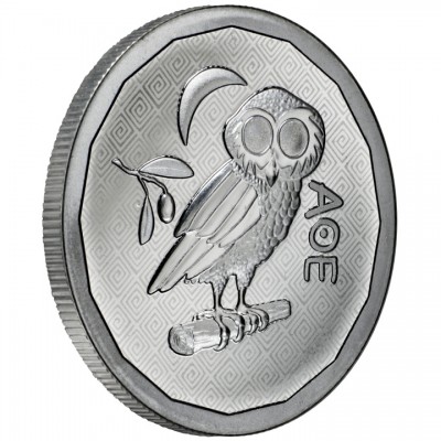 SAINTE HELENE 1 Pound Argent 1 Once Chouette Athénienne 2024