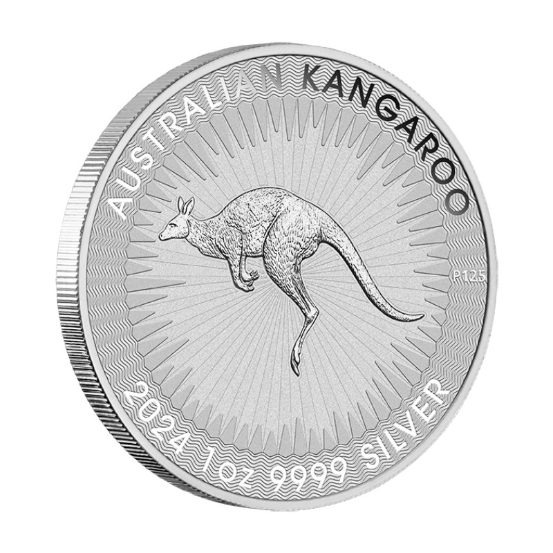 AUSTRALIE 1 Dollar Argent 1 Once KANGOUROU 2024