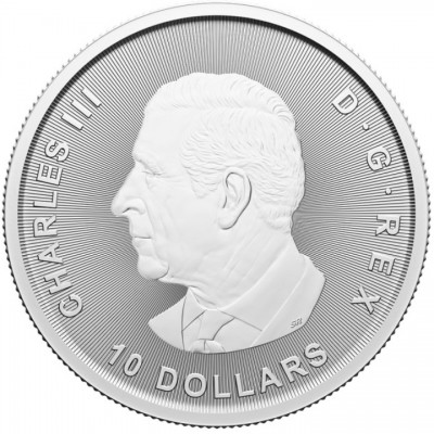 CANADA 10 Dollars Argent 2 Onces Mammouth Laineux 2024
