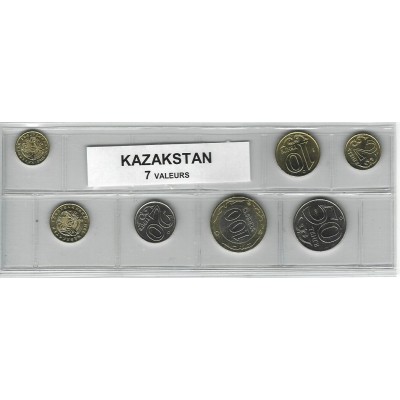 Kazakstan série de 7 pièces...