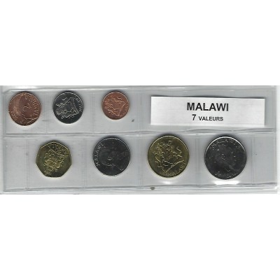 Malawi série de 7 pièces de...