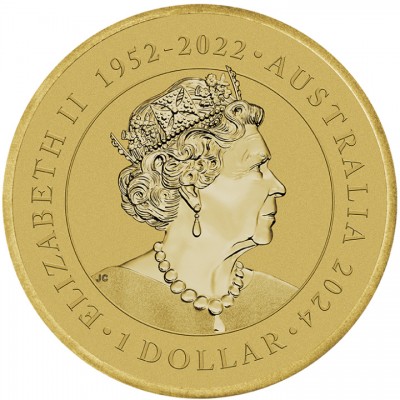 AUSTRALIE 1 Dollar Citoyenneté Australienne 2024