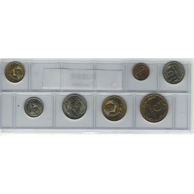 Russie série de 7 pièces de monnaie