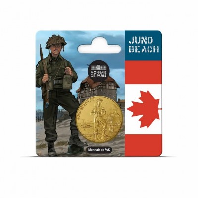 FRANCE 1/4 euro Commémorative 80 ans du D-Day Juno Beach ⏰