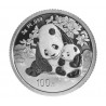 CHINE 100 Yuan Platine 3 grammes Panda 2024 ⏰