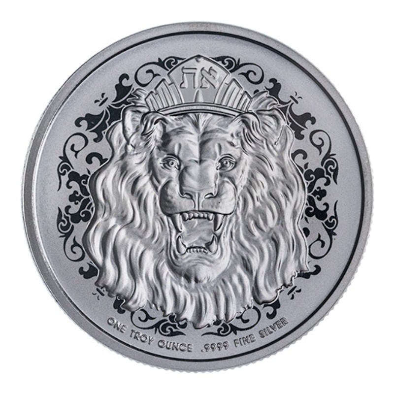 NIUE 2 Dollars Argent 1 Once Lion Rugissant 2024 ⏰