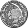TOKELAU 5 Dollars Argent 1 Once Poisson-bannière à longues nageoires 2024 ⏰