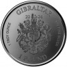 GIBRALTAR 1 Livre Argent 1 Once Lady Justice 2024 ⏰