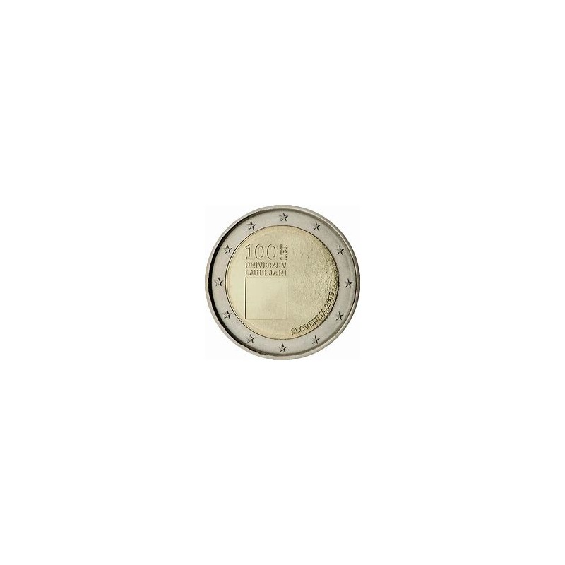 SLOVENIE 2 Euro fondation de l'Université de Ljubljana 2019