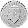 GRANDE BRETAGNE 2 Livres Argent 1 Once James Bond des Années 70 2024 ⏰