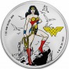 NIUE 2 Dollars Argent 1 Once Couleur DC Comics Wonder Woman 2024 ⏰