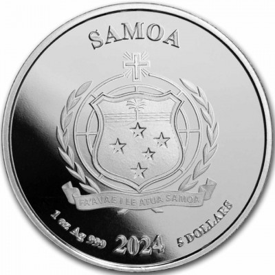 NIUE 2 Dollars Argent 1 Once BE DC Comics Wonder Woman 2024 ⏰
