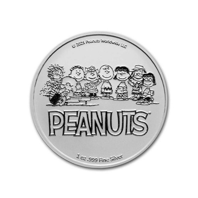 Médaille Argent 1 Once SNOOPY Saint Valentin 2022