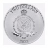 NIUE 2 Dollars Argent 1 Once Disney Mickey et Minnie 2023