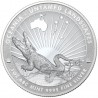 TOKELAU 5 Dollars Argent 1 Once Paysages Sauvages Crocodile 2024 ⏰