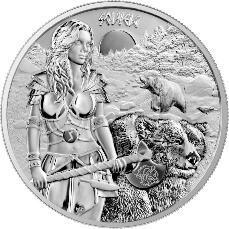 GERMANIA 5 Marks Argent 1 Once Valkyrie Solveig 2024 ⏰