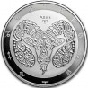 TOKELAU 5 Dollars Argent 1 Once Zodiaque 2024 Bélier ⏰