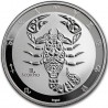 TOKELAU 5 Dollars Argent 1 Once Zodiaque 2024 Scorpion⏰