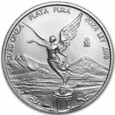 MEXIQUE 1/20 Once Argent...