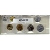 Lituanie série de 7 pièces de monnaie