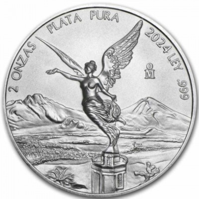 MEXIQUE 2 Onces Argent...