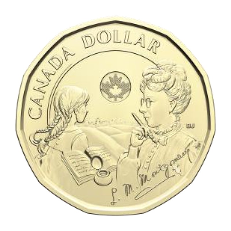 CANADA 1 Dollar 150ème Anniversaire Naissance LM Montgomery ⏰