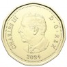 CANADA 1 Dollar Couleur 150ème Anniversaire Naissance LM Montgomery ⏰
