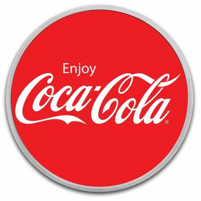 Médaille Couleur Argent 1 Once Enjoy Coca-Cola TEP