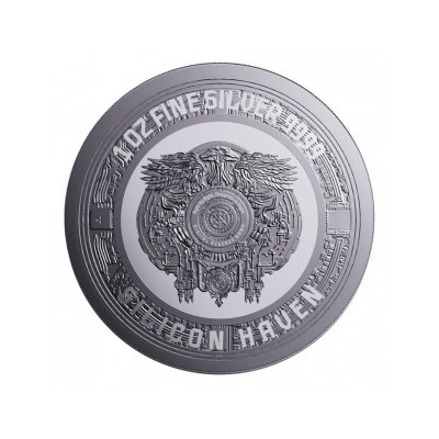 Médaille 100 Bytecoins Argent 1 Once Intelligence Artificielle
