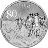 ALDERNEY 1 Pound Argent 1 Once 80 Ans du D-day 2024