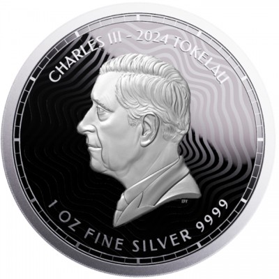 NIUE 2 Dollars Argent 1 Once Chronos 2024