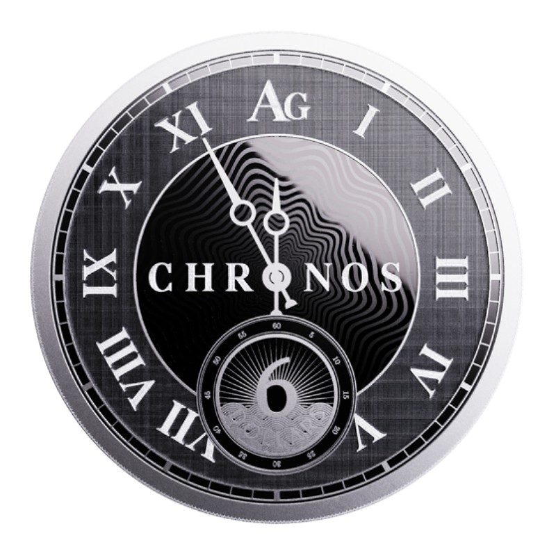 NIUE 2 Dollars Argent 1 Once Chronos 2024