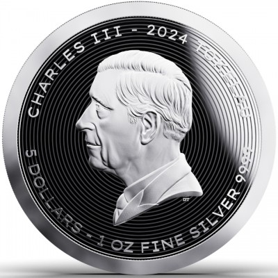 NIUE 2 Dollars Argent 1 Once Vivat Humanitas 2024 ⏰