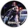 FIDJI 50 Cents Argent Couleur 1 Once Robocop 2024 ⏰