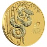 AUSTRALIE 15 Dollars Or 1/10 Once Année du Serpent 2025 ⏰