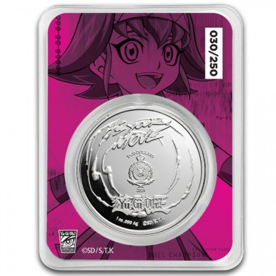 NIUE 2 Dollars Argent 1 Once Yu-Gi-Oh Allie 2024 TEP ⏰