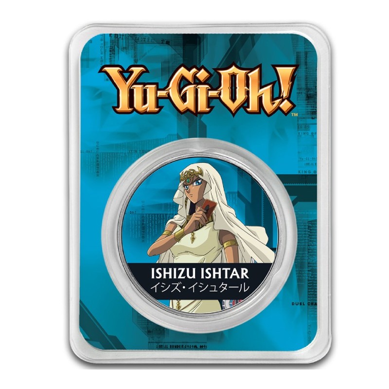 NIUE 2 Dollars Argent 1 Once Yu-Gi-Oh Ishizu Ishtar 2024 TEP ⏰