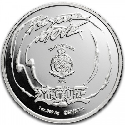 NIUE 2 Dollars Argent 1 Once Yu-Gi-Oh Ishizu Ishtar 2024 TEP ⏰