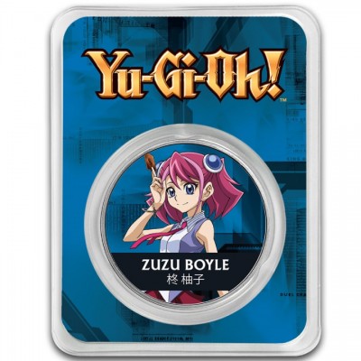 NIUE 2 Dollars Argent 1 Once Yu-Gi-Oh Zuzu Boyle 2024 TEP
